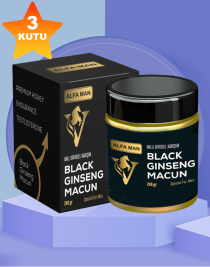 Alfa Man Cinsel Güç Arttırıcı Macun 240 gr 3 Kutu