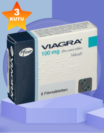 Viagra 100 mg 8 Tablet 3 Kutu