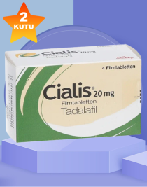 Cialis 20 mg 4 Tablet 2 Kutu